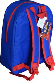 img 1 attached to Marvel Spiderman School Backpack in Vibrant 🕷️ Red and Blue: Perfect for Young Superhero Fans!