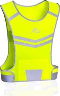 goxrunx reflective running vest gear: enhance nighttime safety with high visibility, comfort, and convenience логотип