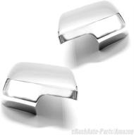 erushautoparts chrome door mirror covers | ford escape & mazda tribute accessories logo