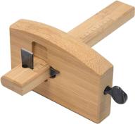🔨 japanese kakuri wood marking gauge woodworking tool, 3.5" / 90mm, kebiki wood scriber - made in japan logo