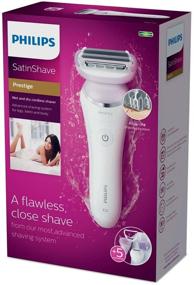 img 1 attached to Philips SatinShave Prestige BRL170/50: 🪒 Cordless Hair Removal and Trimming for Women