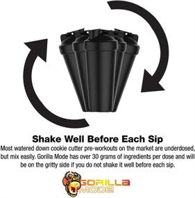 img 1 attached to 🦍 Gorilla Mode Pre Workout - Enhanced Muscle Pumps, Focused Mind, Energized Power - L-Citrulline, Creatine, GlycerPump™, L-Tyrosine, Agmatine, Kanna, N-Phenethyl Dimethylamine Citrate - 574g (Jungle Juice)