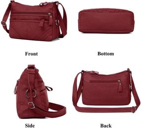 img 1 attached to 👜 Versatile Lightweight Crossbody Pocketbooks for Women - Stylish Handbags, Wallets, and Shoulder Bags