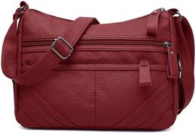 img 4 attached to 👜 Versatile Lightweight Crossbody Pocketbooks for Women - Stylish Handbags, Wallets, and Shoulder Bags