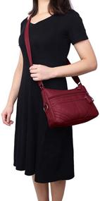 img 3 attached to 👜 Versatile Lightweight Crossbody Pocketbooks for Women - Stylish Handbags, Wallets, and Shoulder Bags
