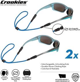 img 3 attached to Croakies System Adjustable Eyewear Retainer Men's Accessories and Sunglasses & Eyewear Accessories