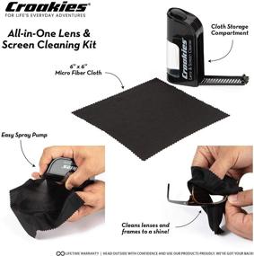 img 1 attached to Croakies System Adjustable Eyewear Retainer Men's Accessories and Sunglasses & Eyewear Accessories