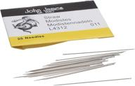 🧵 john james milliners straw needles size 11 - package of 25: quality crafting supplies, l4312-11 logo