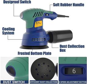 img 3 attached to Sander Orbital Sandpapers by Rumia for Woodworking