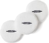 🪵 clark's buffing pads for cutting boards - 3 pack | wood finishing pads for wax application and buffing on surfaces logo