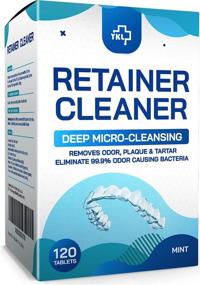 img 4 attached to 🦷 Dental Retainer and Denture Cleaner Tablets - 4 Month Supply (120 pcs) for Aligners, Mouth and Night Guards - Whitens False Teeth, Removes Odor and Plaque - Enhanced SEO