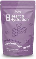 💜 revitalize your heart and stay hydrated with heart & hydration grape-flavored, 30 packet pack logo