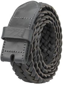 img 3 attached to 👔 8007 BLK S Men's Accessories for Belts: Falari Braided Belt Without Buckle