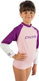 img 1 attached to 🏊 Cressi Youth Long Sleeve Rash Guard - Ideal for Swimming, Surfing, Diving: Cressi - Trusted Quality Since 1946