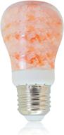 🌞 himalayan glow led light bulb - warm amber, dimmable a19, ideal for salt lamp conversion, 1-pack, ul-listed nightlight логотип