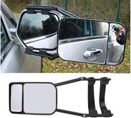 car towing mirror extensions adjustable logo