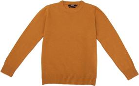 img 4 attached to XRAY Boys Crewneck Sweater: Premium Middleweight Sweater for Boys' Clothing