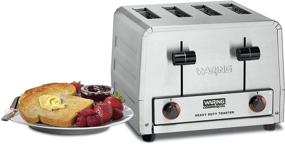 img 2 attached to Waring Commercial 4-Slice Heavy Duty Pop-Up Toaster - WCT800RC, 120V, 1800W, 5-15 Phase Plug