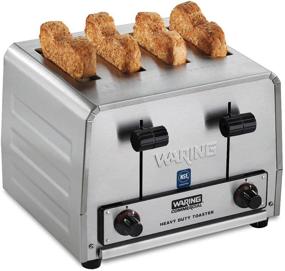 img 3 attached to Waring Commercial 4-Slice Heavy Duty Pop-Up Toaster - WCT800RC, 120V, 1800W, 5-15 Phase Plug