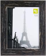 kiera grace ph44005-1 farmhouse luxury frames, 8x10-inch, blackened wood логотип