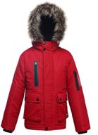 🧥 rokka rolla boys' water resistant thickened clothing: jackets & coats logo