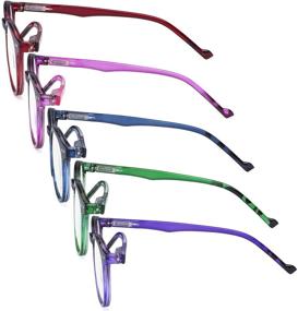 img 2 attached to Eyekepper Round Womens Reading Glasses Vision Care