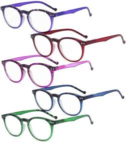 img 4 attached to Eyekepper Round Womens Reading Glasses Vision Care