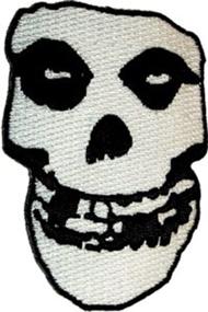 img 4 attached to 🧵 Misfits Crimson Ghost Skull Embroidered Sewing: Unique and Eye-catching Design for Craft Enthusiasts