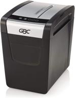 gbc shredmaster home office shredder, psx10-06, super cross-cut, shreds up to 10 pages (1757407) logo
