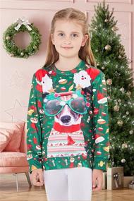 img 2 attached to Christmas Sweater for 🎄 Funny Teenagers - Printed Boys' Clothing