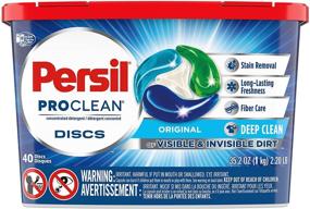 img 3 attached to Трансляция в русском языке названия товара: "Persil Discs Laundry Detergent Pacs: Оригинальные, 40 штук (2 упаковки), 80 стирок