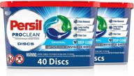 persil discs laundry detergent pacs: original, 40 count (2 packs), 80 total loads logo