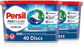 img 4 attached to Трансляция в русском языке названия товара: "Persil Discs Laundry Detergent Pacs: Оригинальные, 40 штук (2 упаковки), 80 стирок