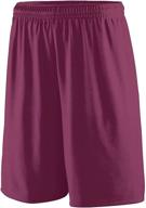 🩳 черные спортивные шорты augusta sportswear - активная одежда для мальчиков. логотип
