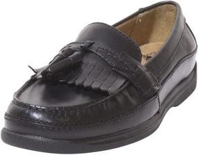 img 4 attached to Dapper Style with Dockers Sinclair Kiltie Loafer - Elegant Black