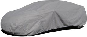 img 4 attached to 🚘 Premium Indoor Station Wagon Cover - Dustproof & UV Resistant, Fits Full Size Station Wagons up to 216", Gray