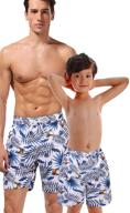 omzin matching beachwear holiday 10 12 boys' clothing in swim logo