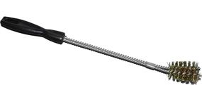 img 1 attached to 🔥 Brushtech Long V-Shaped Grill Brush - ideal for BBQs