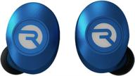 🎧 raycon e25 true wireless earbuds with microphone - matte blue, 24-hour playtime, stereo sound, bluetooth headset logo