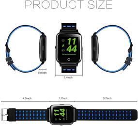 img 2 attached to Bluetooth IOQSOF Smartwatch Pressure Compatible