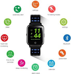 img 1 attached to Bluetooth IOQSOF Smartwatch Pressure Compatible