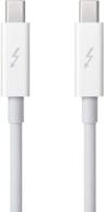 apple thunderbolt cable 2 0 m logo