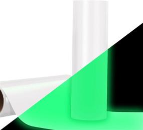 img 4 attached to 🌟 Brilliant White Green Glow Transfer Vinyl: Illuminate Your Designs with Ease!