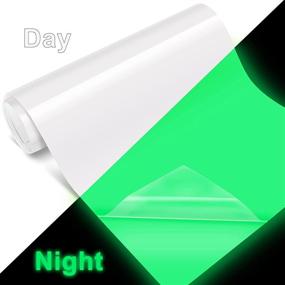 img 3 attached to 🌟 Brilliant White Green Glow Transfer Vinyl: Illuminate Your Designs with Ease!