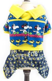 img 3 attached to SMALLLEE_LUCKY_STORE Sweatshirt Snoopy Four Leg Yellow