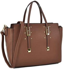 img 1 attached to 👜 Dasein Handbag Fashion: Stylish Women's Designer Shoulder Bags & Wallets in Satchel Style