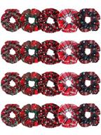 christmas scrunchies scrunchy accessories supplies logo