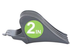 img 4 attached to 💇 Enhance Your Haircut Experience with Clipquik #16 2 Inch (51mm) Clipper Guard Attachment Comb, Perfectly Compatible with Wahl Full Size Hair Clippers!