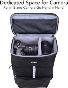 img 2 attached to 🎒 Рюкзак Lykus RS1: Идеально подходит для DJI Ronin-S, камеры и объектива - Незаменимый компаньон для пользователей Ronin-S