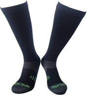 🧦 hypershellz knee high length waterproof socks for men &amp; women логотип